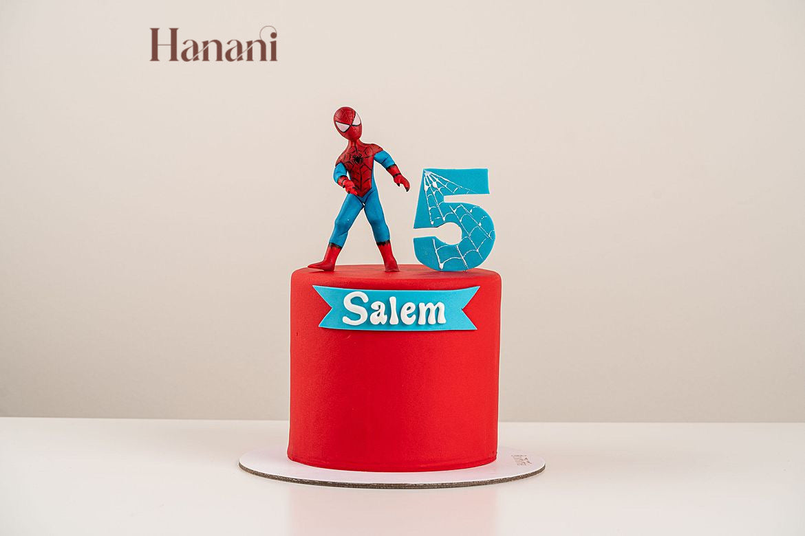 Spiderman cake