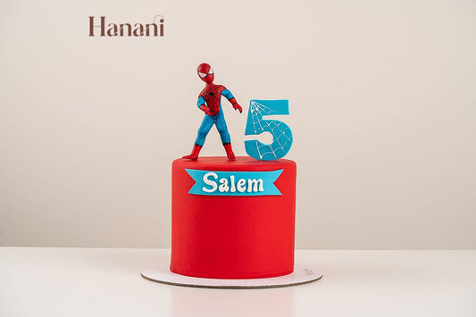 Spiderman cake