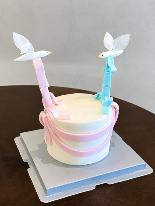 Gender Reveal Cake