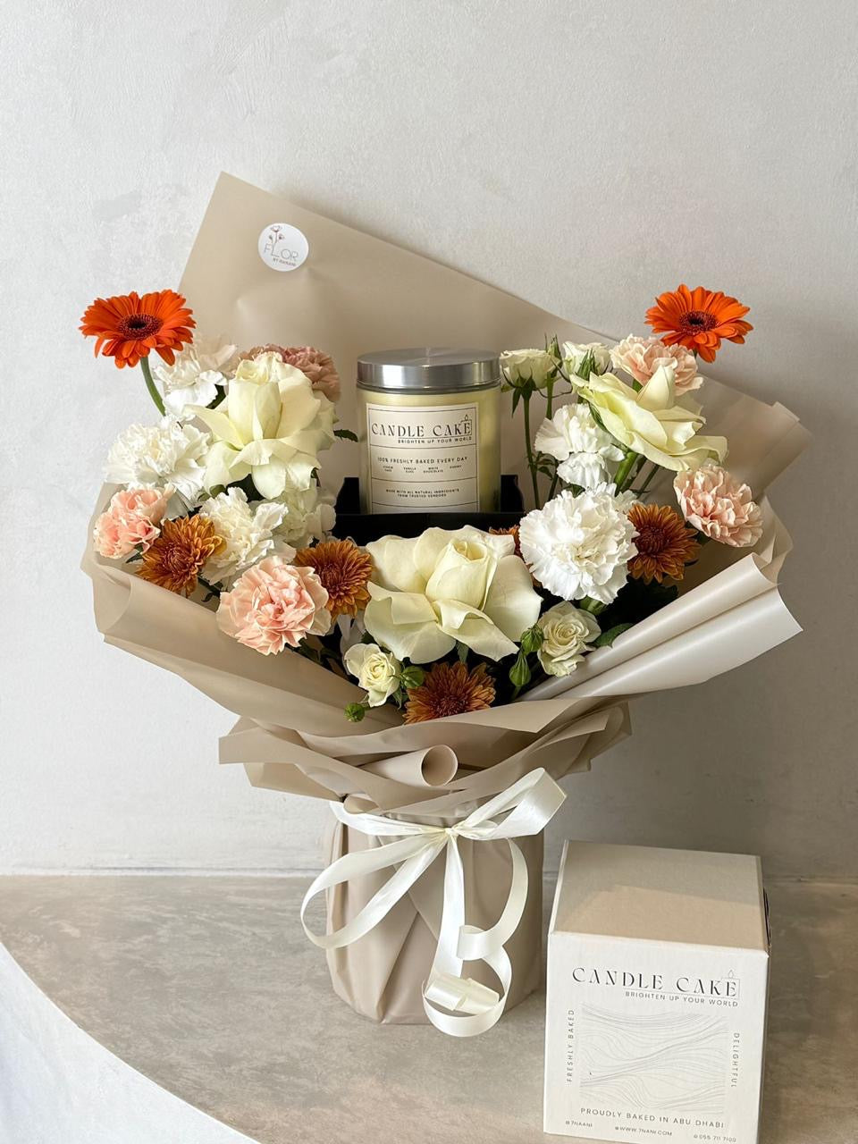 Candle Cake Bouquet