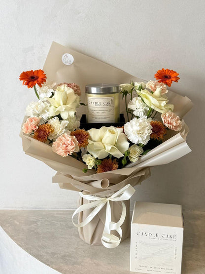 Candle Cake Bouquet