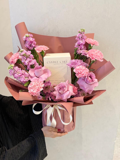 Candle Cake Bouquet