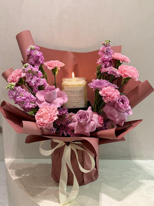 Candle Cake Bouquet