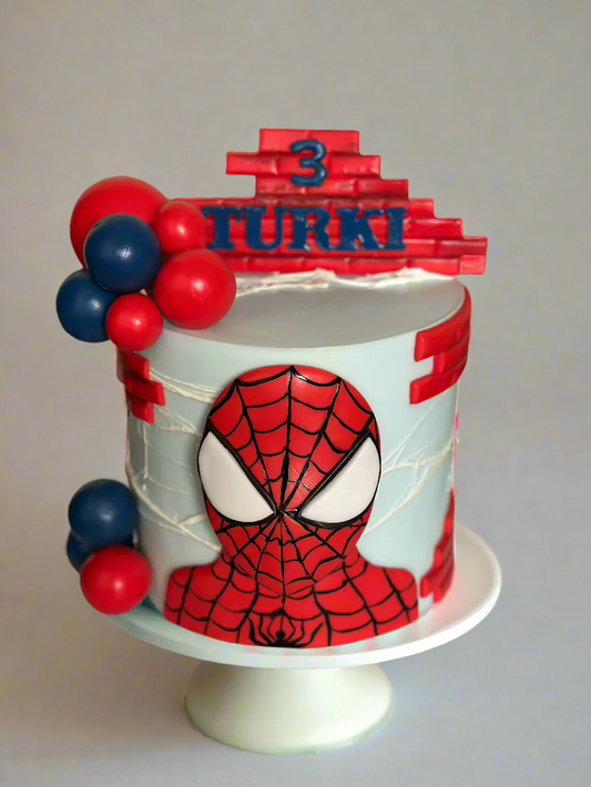 Spiderman cake