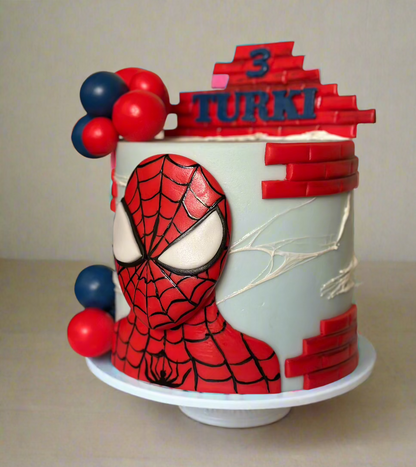 Spiderman cake