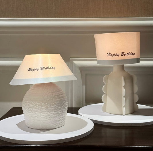 The lamp cake