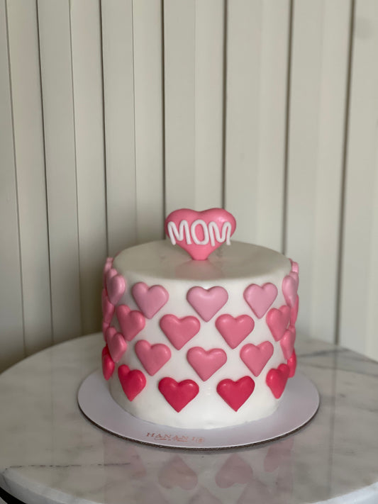 Mom's Heart Cake