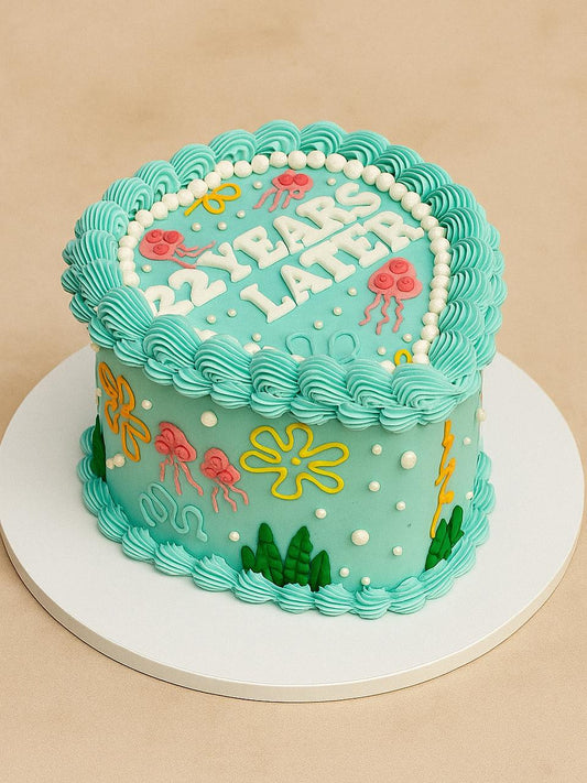 Sponge pop cake