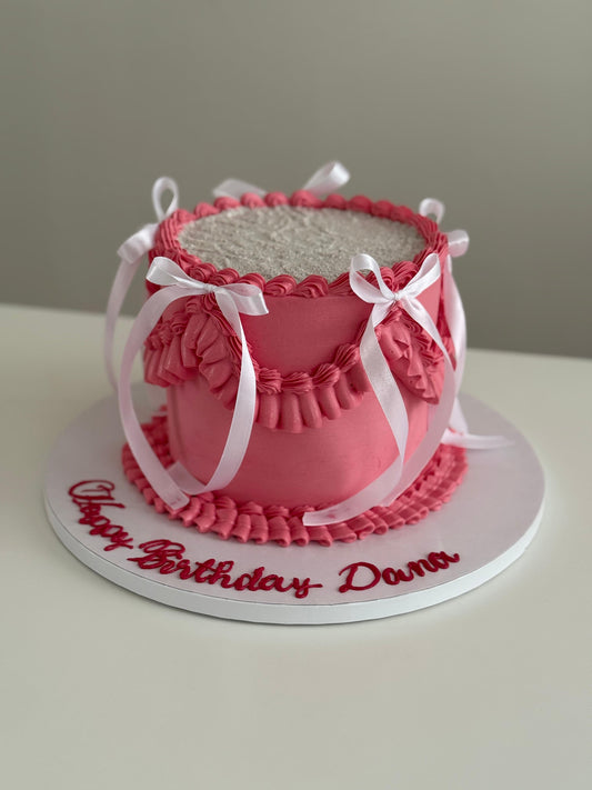 Glitter cake