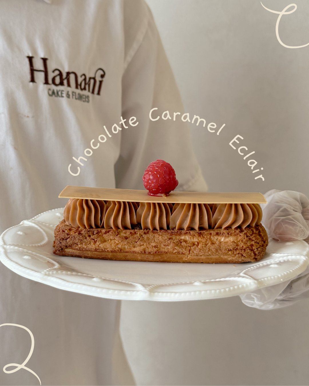 Chocolate Caramel Eclair